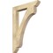 Ekena Millwork Legacy Slat Rough Sawn Bracket, Douglas Fir, 4"W x 28"D x 40"H BKT04X28X40LEC06RDF - alternate 1